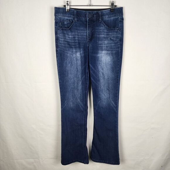 Democracy "Ab"solution Jeans Women’s 6 Blue Bootcut Western Rodeo Classic - Picture 1 of 6